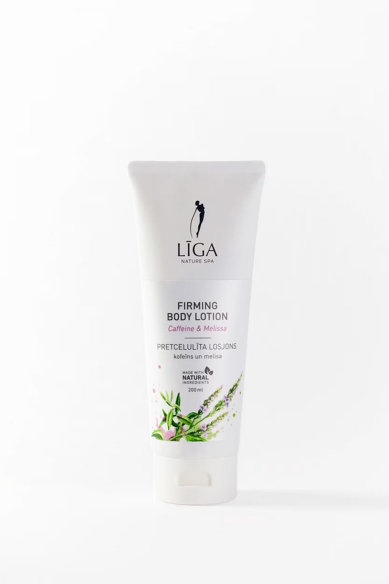 LĪGA NATURE SPA Pretcelulīta ķermeņa losjons KOFEĪNS UN MELISA, 200 mL